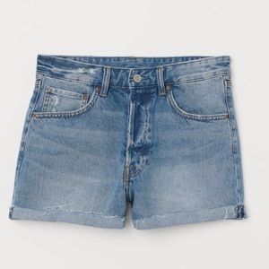 H&M High-Waisted Jean Shorts